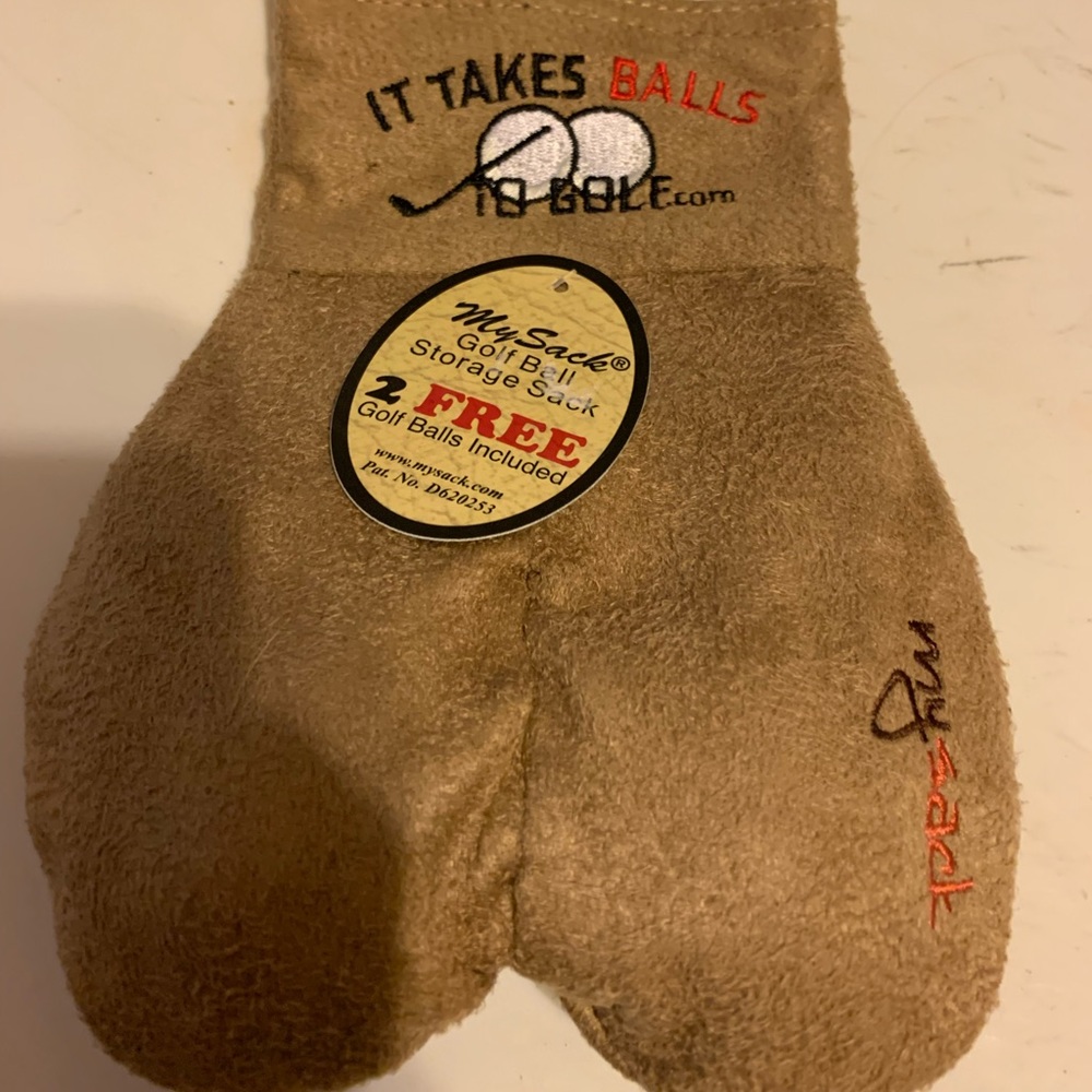 It takes balls golf ball pouch/carrier NEW